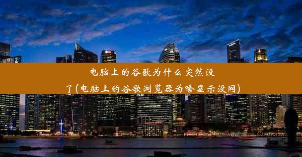 电脑上的谷歌为什么突然没了(电脑上的谷歌浏览器为啥显示没网)