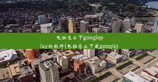 电脑怎么下googleplay的软件(电脑怎么下载google)