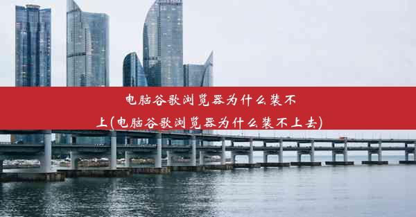 电脑谷歌浏览器为什么装不上(电脑谷歌浏览器为什么装不上去)