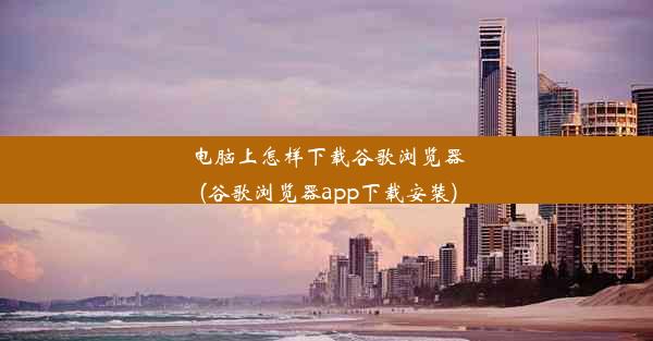 电脑上怎样下载谷歌浏览器(谷歌浏览器app下载安装)