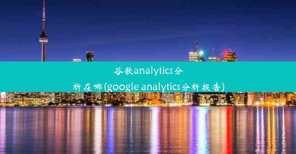 谷歌analytics分析在哪(google analytics分析报告)