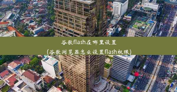 谷歌flash在哪里设置(谷歌浏览器怎么设置flash权限)