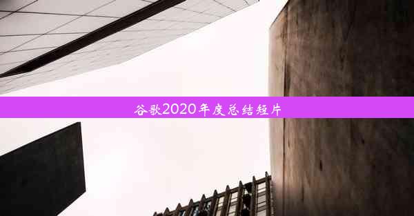 谷歌2020年度总结短片