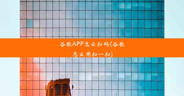 谷歌APP怎么扫码(谷歌怎么用扫一扫)