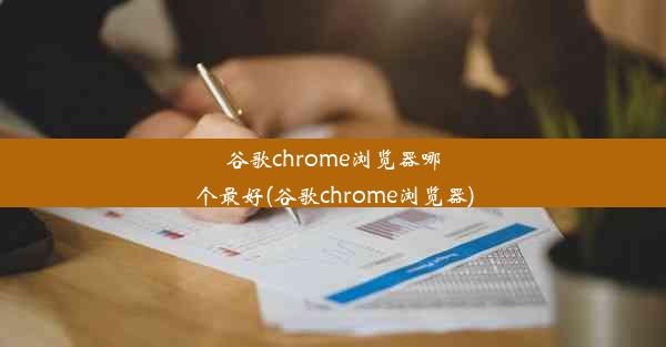 谷歌chrome浏览器哪个最好(谷歌chrome浏览器)