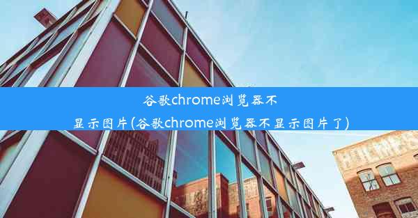 谷歌chrome浏览器不显示图片(谷歌chrome浏览器不显示图片了)