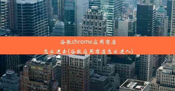 谷歌chrome应用商店怎么进去(谷歌应用商店怎么进入)