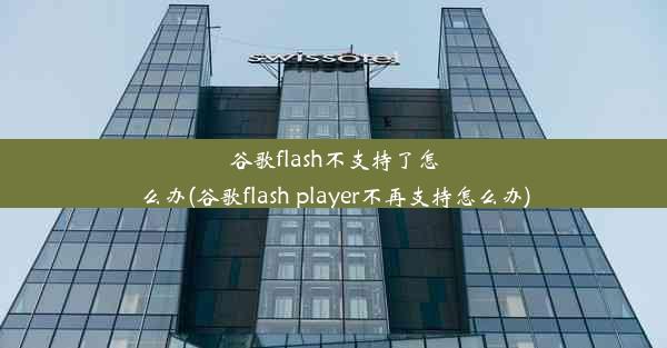 谷歌flash不支持了怎么办(谷歌flash player不再支持怎么办)