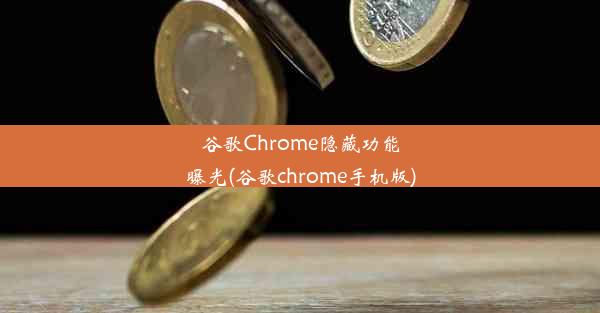 谷歌Chrome隐藏功能曝光(谷歌chrome手机版)