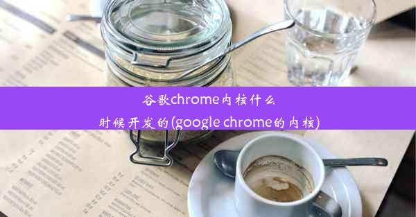 谷歌chrome内核什么时候开发的(google chrome的内核)