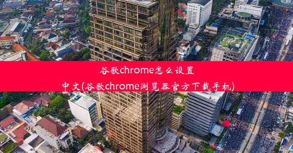 谷歌chrome怎么设置中文(谷歌chrome浏览器官方下载手机)